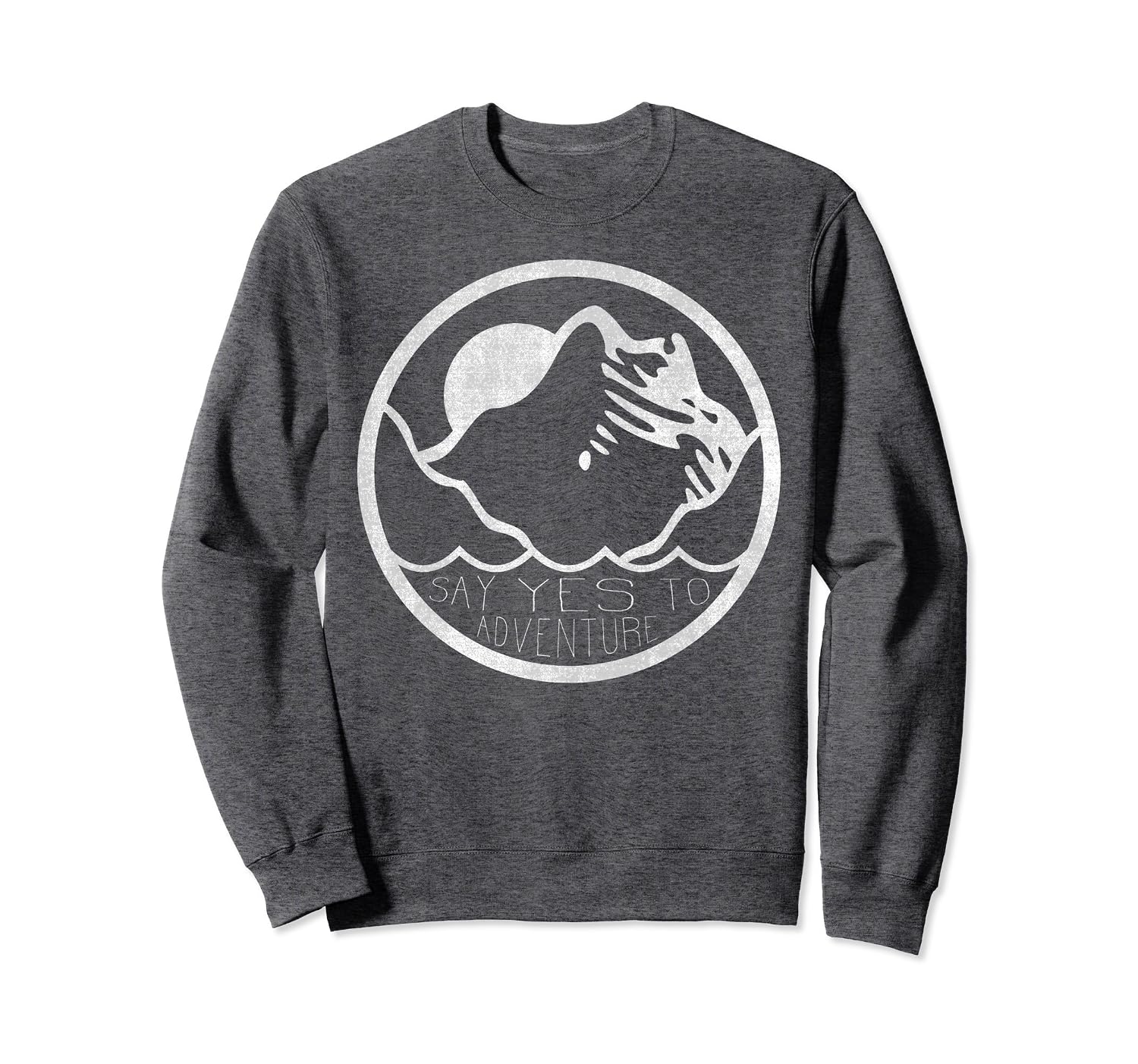 mountain scene sweatshirt
