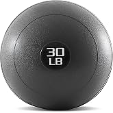 ProsourceFit Slam Medicine Balls 5, 10, 15, 20, 25, 30, 50lbs Smooth and Tread Textured Grip Dead Weight Balls for Strength and Conditioning Exercises, Cardio and Core Workouts