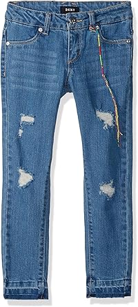 DKNY Girls Big Chrystie Super Skinny Ankle Jean