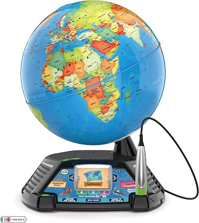 LeapFrog Magic Adventures Globe Interactive Educational Globe 2.7 Inch LCD