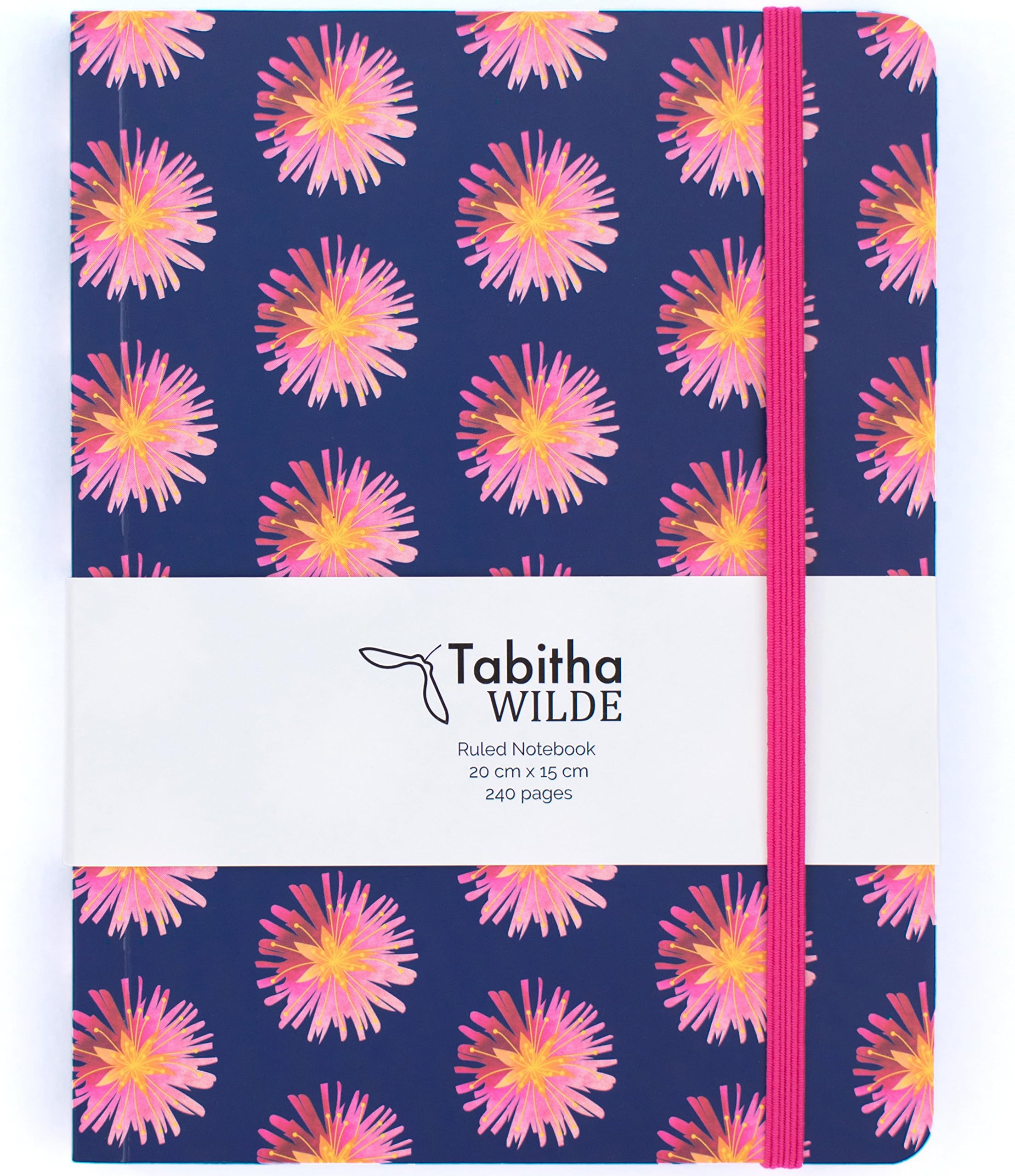 Tabitha Wilde Personal Journal Diary A5 Lined Notebook 240 Pages Soft Cover