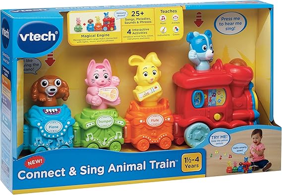vtech connect and sing animal train