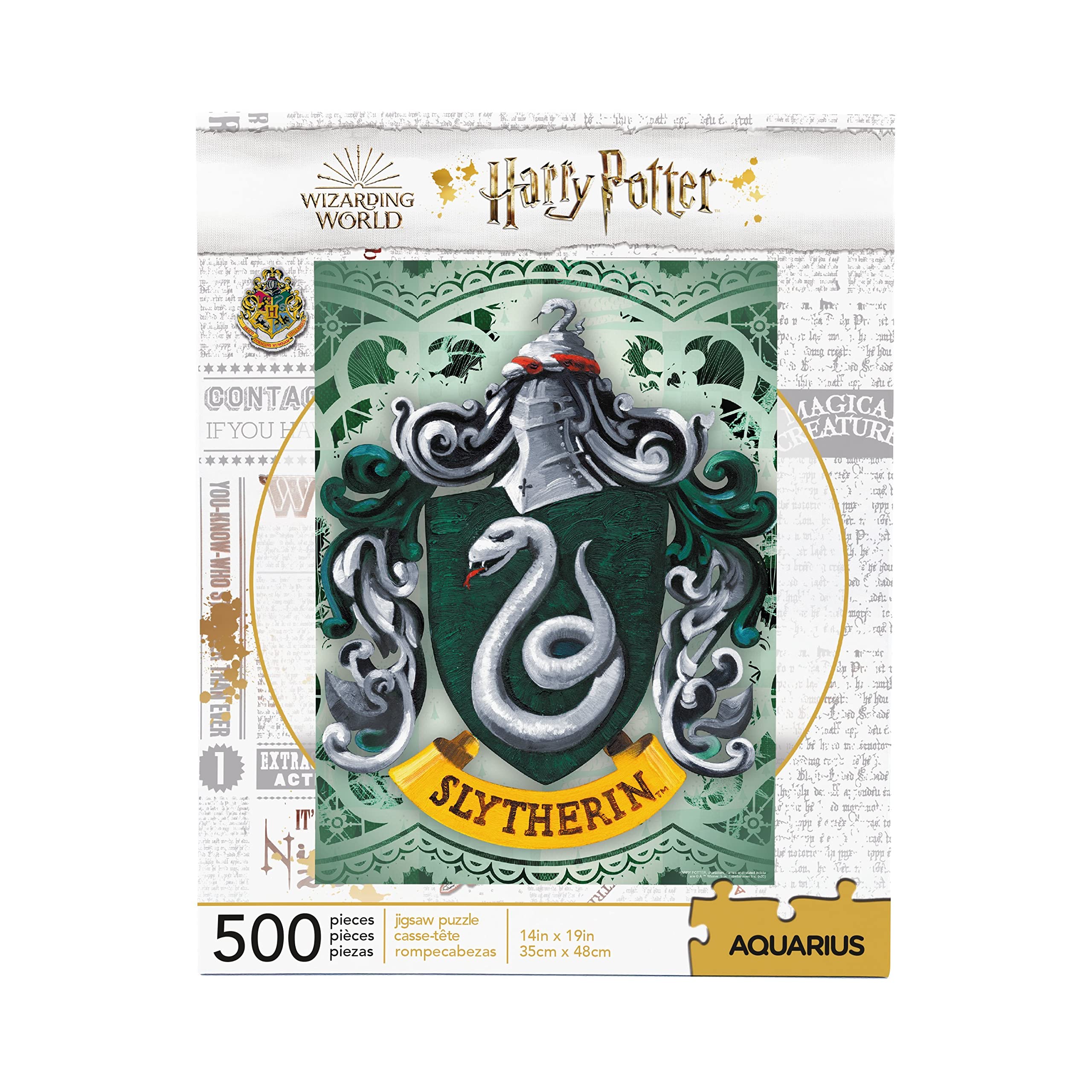 Harry Potter Slytherin Logo 500 Piece Jigsaw Puzzle