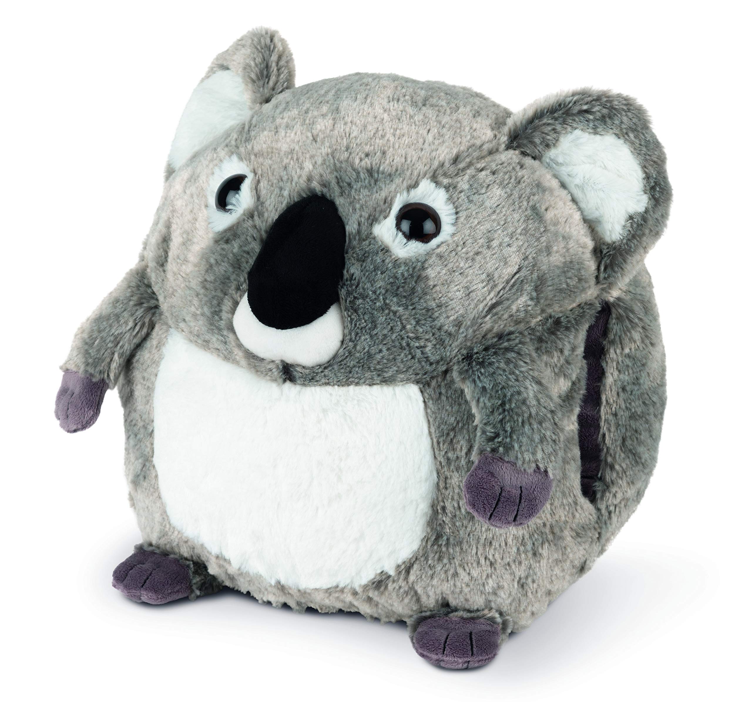 COZY NOXXIEZ Plush Hand Warmer Toys - Safari Animals - Childrens Cute Pillows, Fluffy Soft Plushies, Reusable Animal Cushion Presents for Girls, Boys, Babies (Koala)