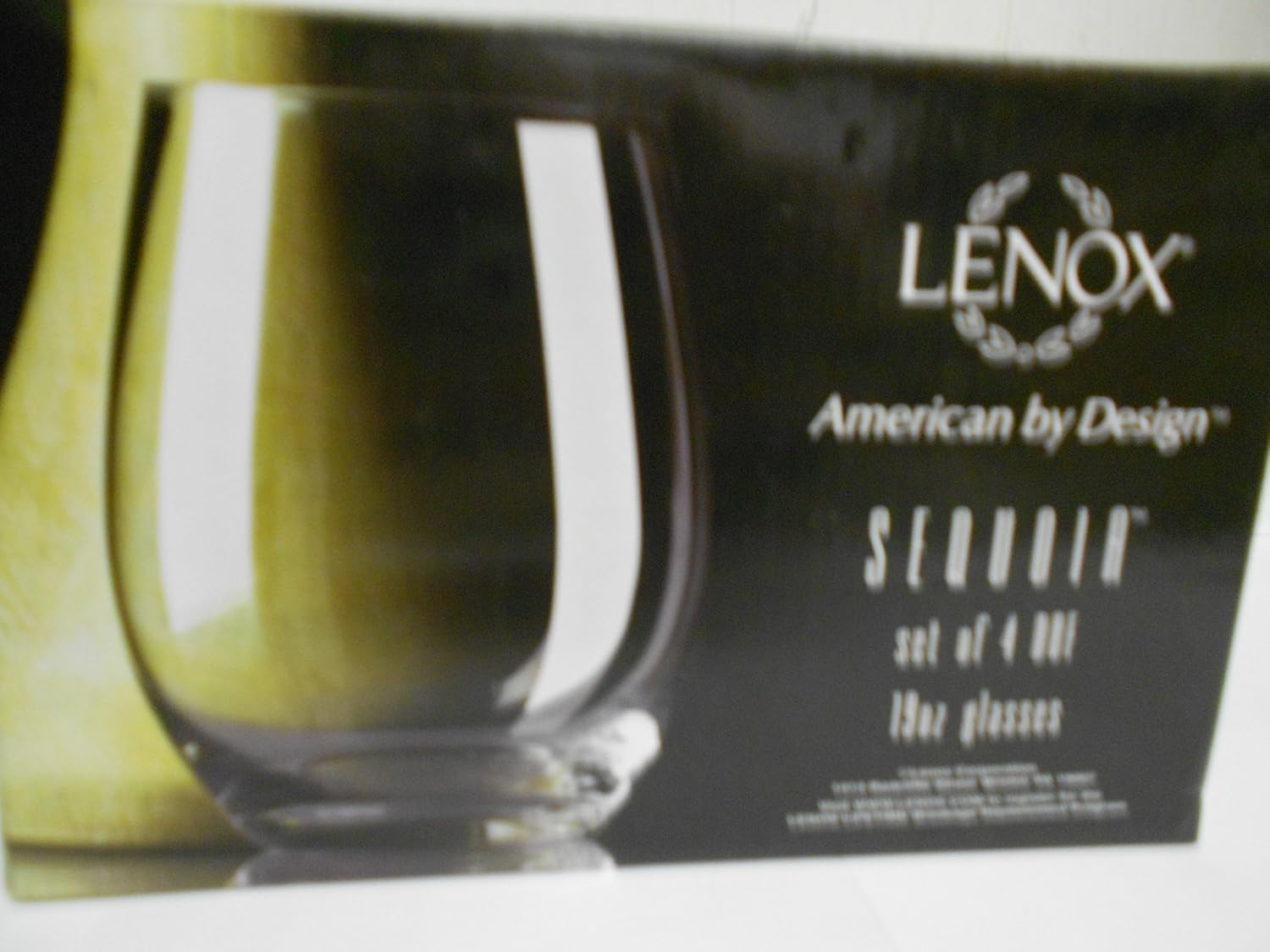 Lenox Sequoia Set of 4 DOF 19oz Glasses