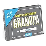 Knock Knock What I Love about Grandpa Fill in the