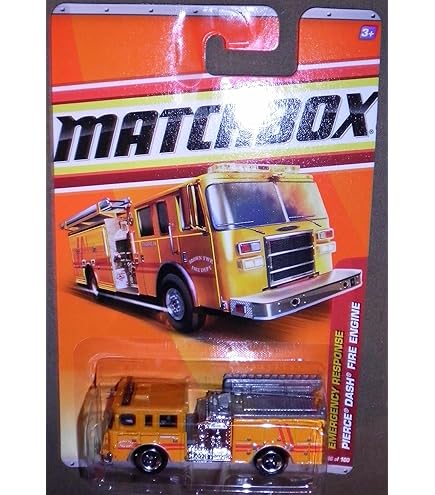 Amazon.com: 2013 Matchbox MBX Heroic Rescue Pierce Dash Fire