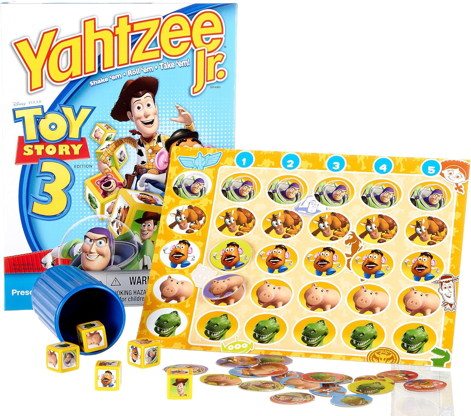 Hasbro Yahtzee Jr. - Toy Story 3 Game 