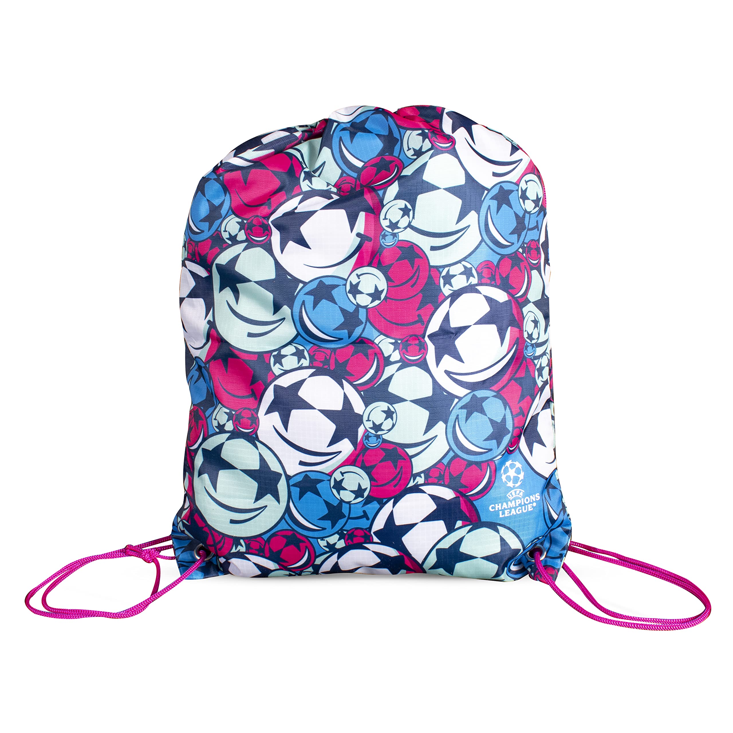 UEFA Champions League Draw String Gym Bag Smiling Starball Character