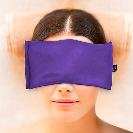 Amazon Com Zenik Scented Satin Eye Pillow Lavender Beauty