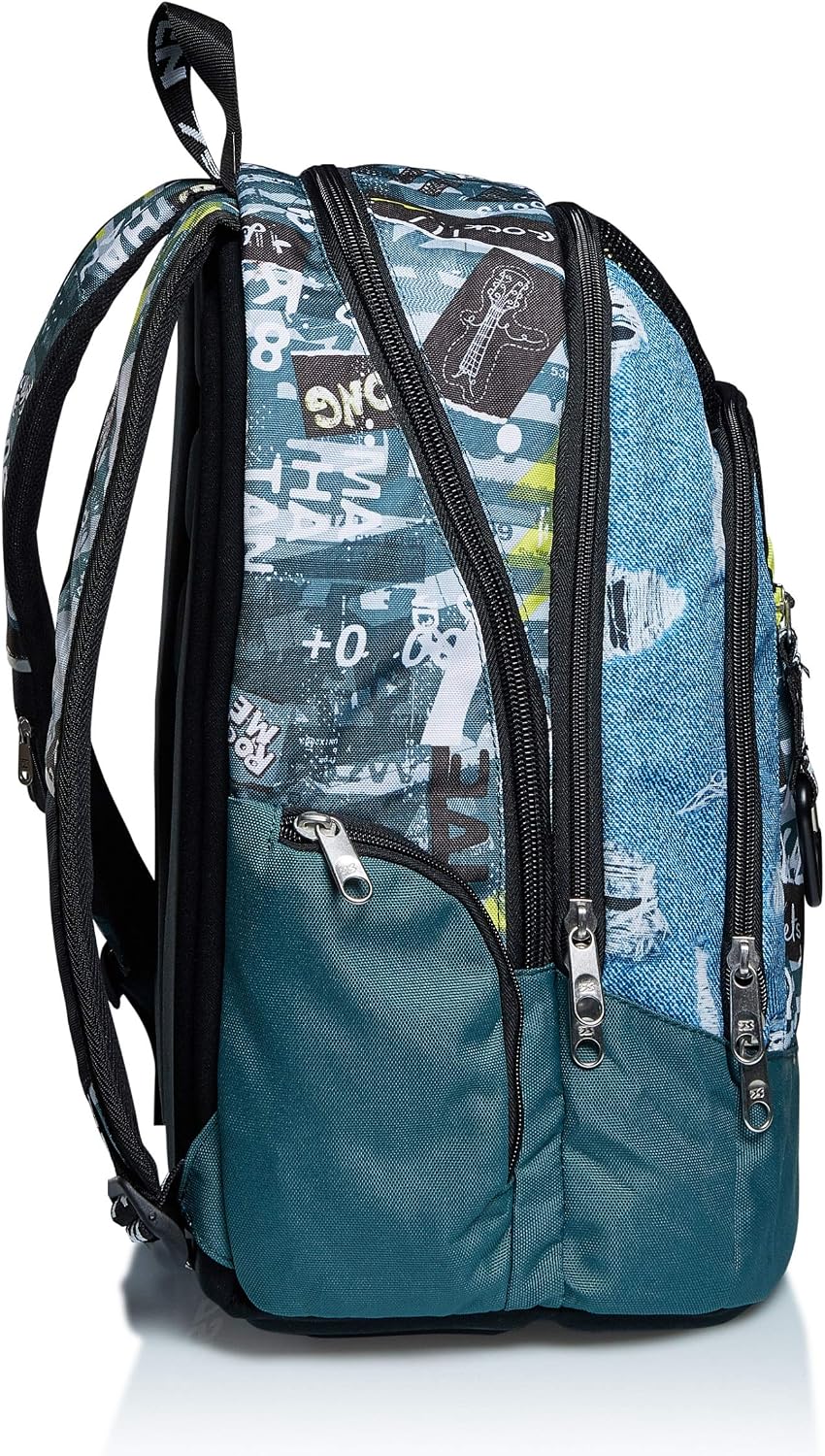 Seven Advanced Backpack - Urban Rock, Blue - School and Leisure, Double Compartment, 43 - Image 4