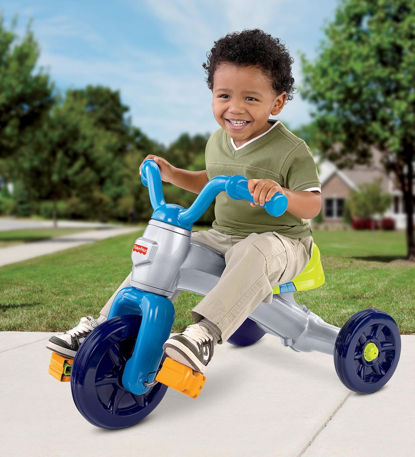 fisher price tricycle grow with me