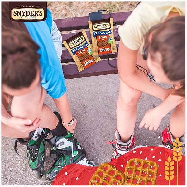 SNYDER’S OF HANOVER SNAPS PRETZELS, 10 COUNT 0.92 OZ