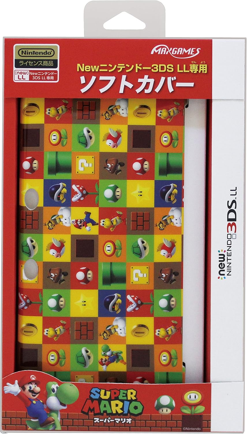 Amazon Newニンテンドー3ds Ll専用ソフトカバー スーパーマリオ ケース プロテクター