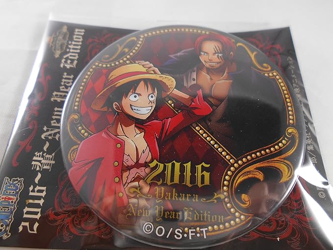 Amazon ワンピース One Piece 麦わらストア 輩缶バッジ 海賊袋 16限定ver ルフィ シャンクス バッジ ホビー