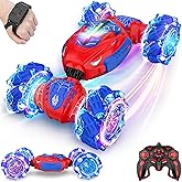 Remote Control Car, Gesture Sensing RC Stunt Car, 4 WD Transform Off Road for Rotating, 2.4Ghz Hand Controlled Remote Control Twister Cars, RC Cars for Kids Boys Girls Toy Gift Age 8 9 10 11 12 yr