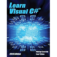 Learn Visual C# 2019 Edition: A Step-By-Step Programming Tutorial book cover