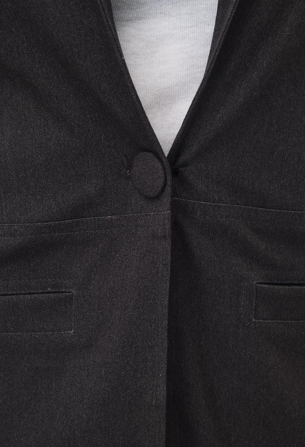 ambrosial women single breasted formal blazer