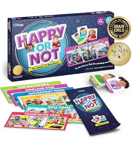Emotional Intelligence Game Children Positive Thinking Board Game For ...
