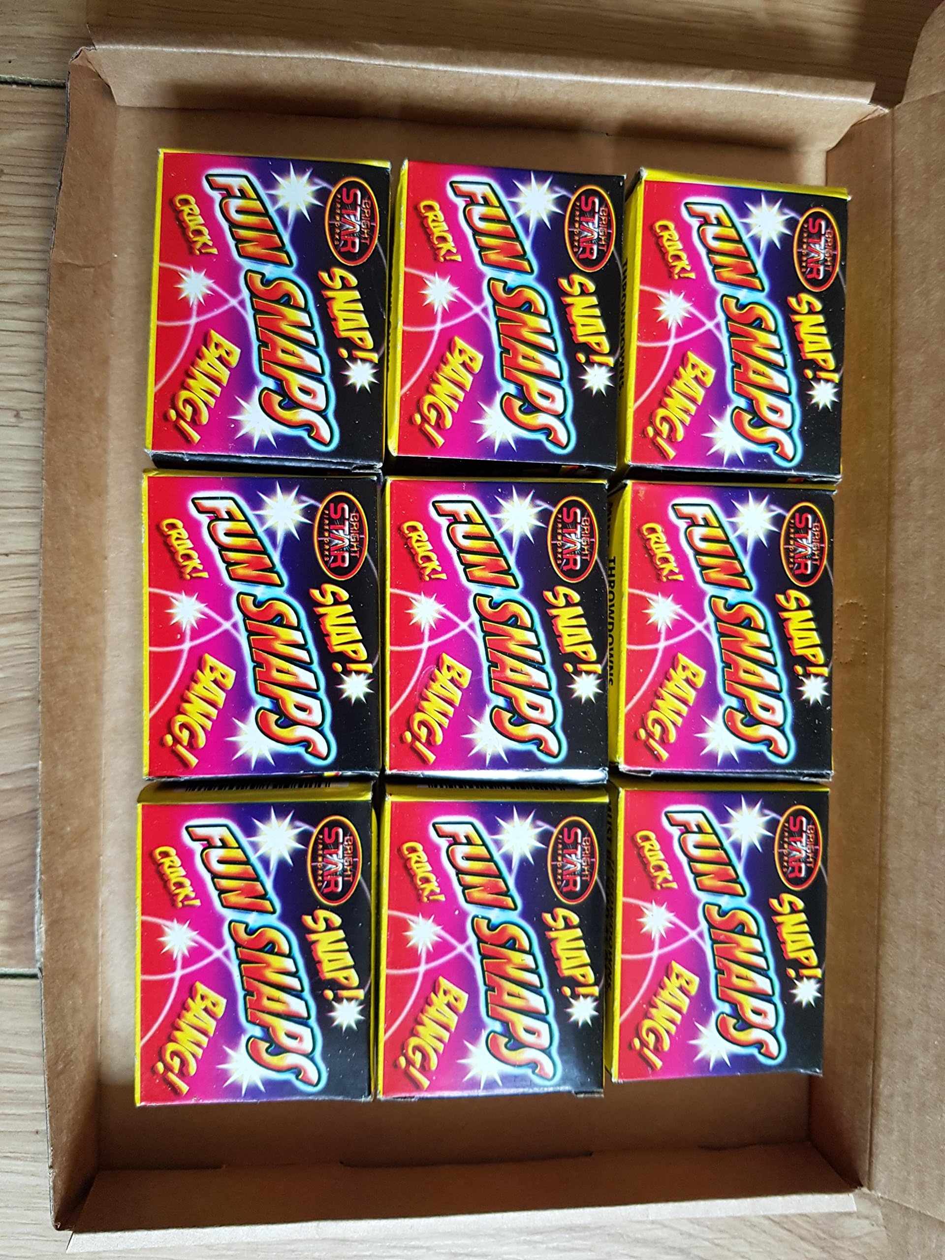 Brightstar 9 PACKS OF FUN SNAPS 40 FUN SNAPS IN TOTAL