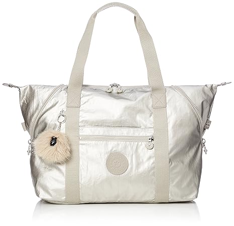 Kipling Art M Travel Tote Night Blue Emb
