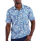 Robert Graham Short-Sleeve Knit Polo Shirt, Premium Cotton Knit Top, Classic-Fit & Richly Detailed for Dress & Casual Wear