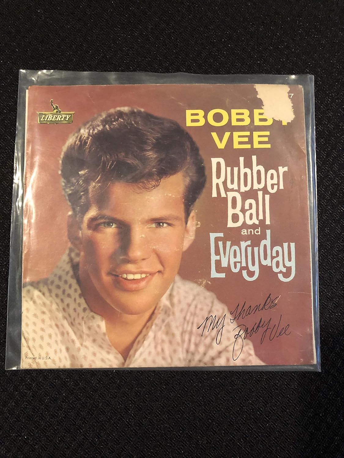 Bobby Vee Bobby Vee Rubber Ball / Everyday 7" Vinyl 45 Record