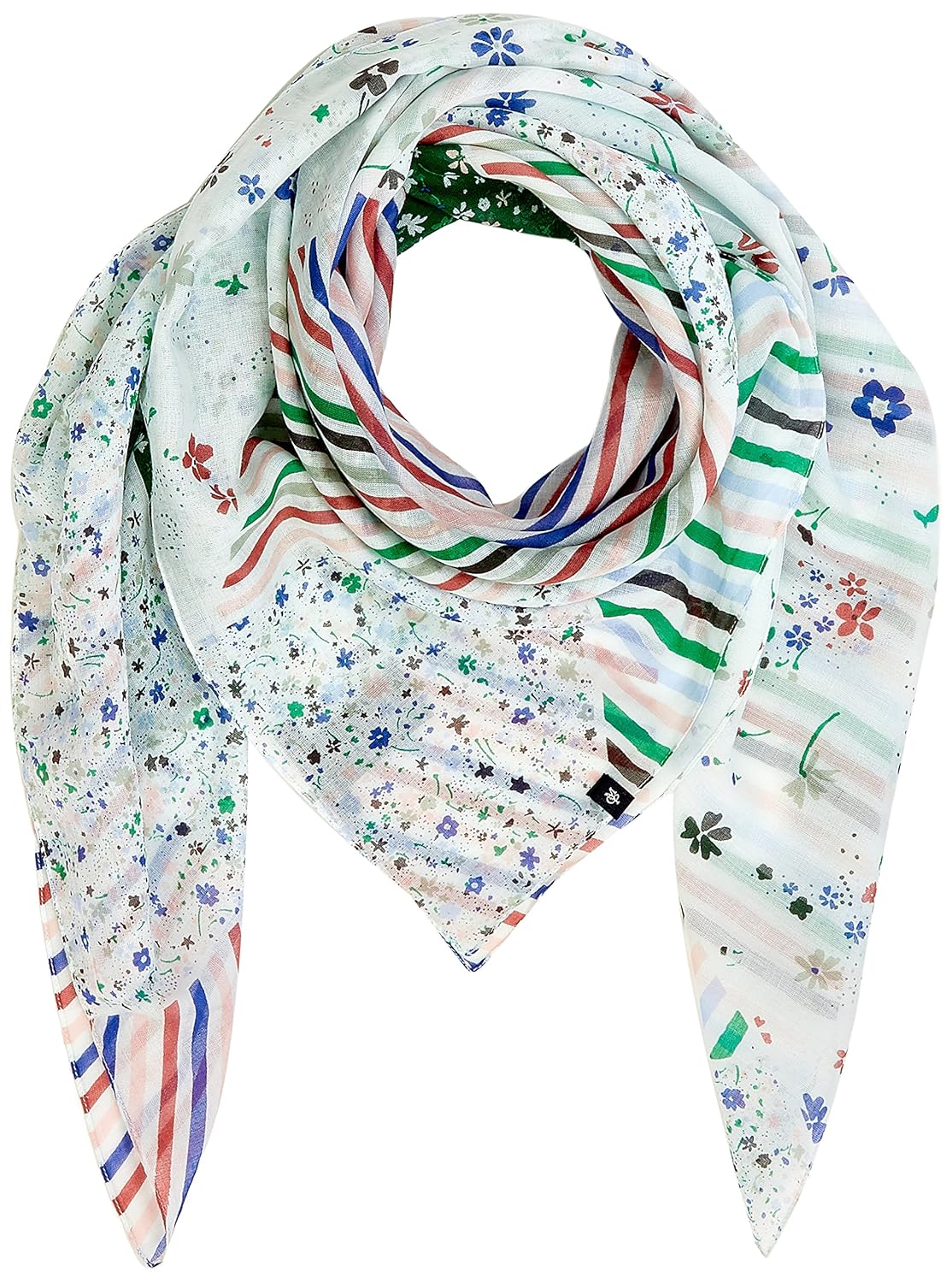 Marc O'Polo Damen 806819502327 Schal, Mehrfarbig W03), One Size