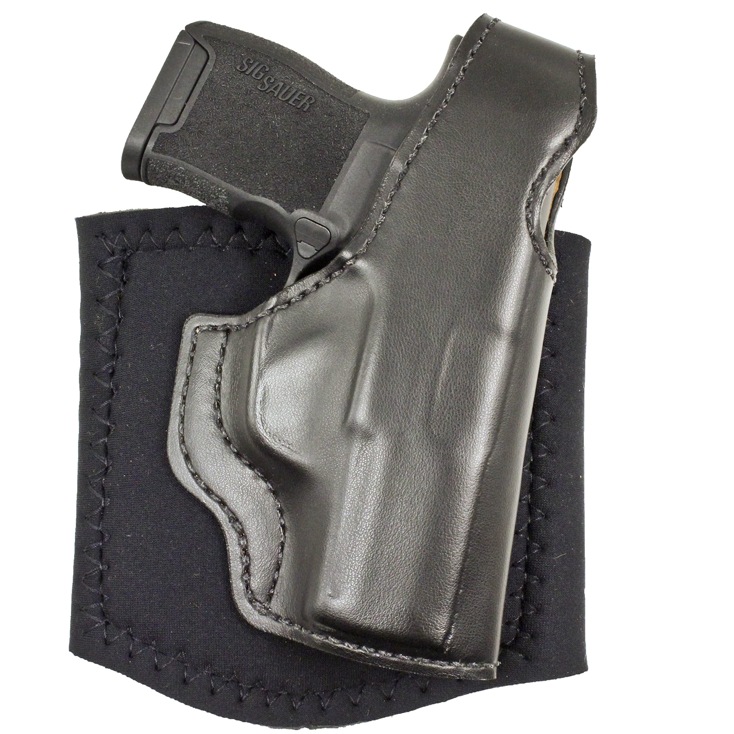 DeSantis Die Hard Ankle Rig, Right, Black, FITS: SIG P365, SIG P365 SAS, SIG P365 W/Manual Safety
