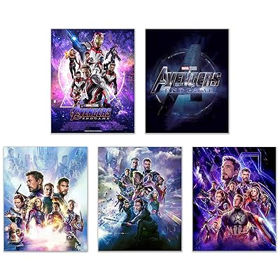 Avengers Endgame Poster Prints Set of Wall Art Nigeria Ubuy