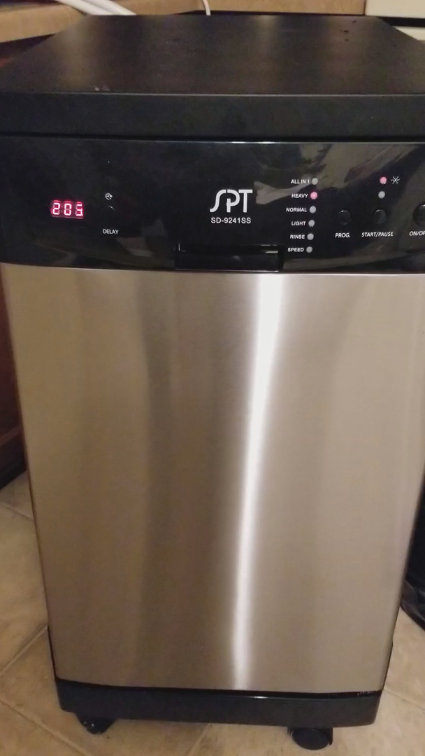 spt 18 inch dishwasher reviews