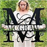 Custom Metal Name Sign | Metal Wall Art | Split Letter Monogram Wall Decor | Personalized Wedding Gift | Outdoor Sign