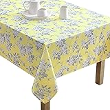 Laura Ashley Decorative Tablecloth, Wrinkle and