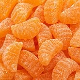 Orange Slices Jelly Candy, Old Fashioned Fruit Slices, 1 Lb Bag | Dye Free Candy, Naturally Flavored, Gelatin Free
