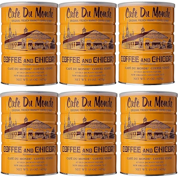 Amazon.com: 4 X Cafe Du Monde Coffee and Chickory, 15 Ounce