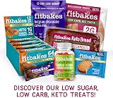 fit bakes 64 Calorie Belgian Chocolate Mini Bars 12x19g view 8