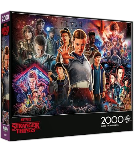 Amazon.com: Clementoni - Stranger Things Things-1000 Pieces