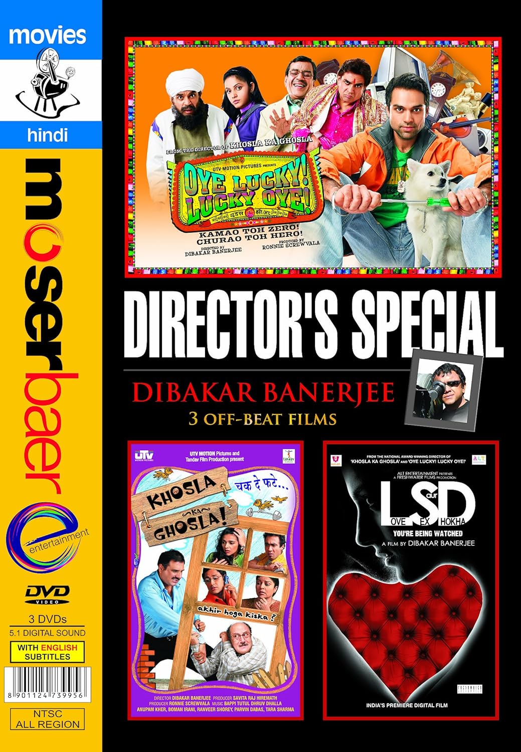 Director Special Dibakar Banerjee Oye Lucky Lucky Oye Khosla Ka Ghosla Love Sex Aur Dhokha Amazon In Abhay Deol Paresh Rawal Anupam Kher Boman Irani Ranveer Sheorey Parveen Dabas Tara Sharma Neetu Chandra Dibakar Banerjee director special dibakar banerjee oye