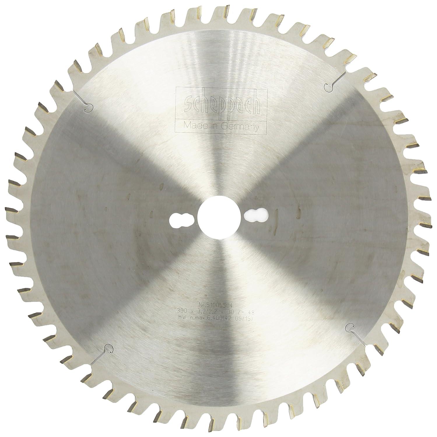 Scheppach HW Circular Saw Blade 300 x 30 mm/3.2 mm Diameter, 48T for