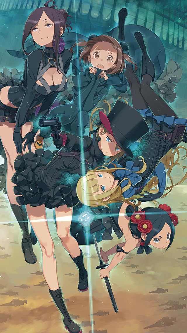 プリンセス・プリンシパル スパイ服のアンジェ,プリンセス,ドロシー,ベアトリス,ちせ iPhoneSE/5s/5c/5(640×1136)壁紙画像