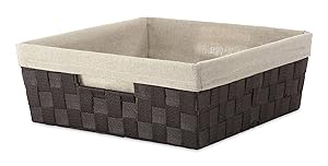 Whitmor Woven Strap Storage Tote