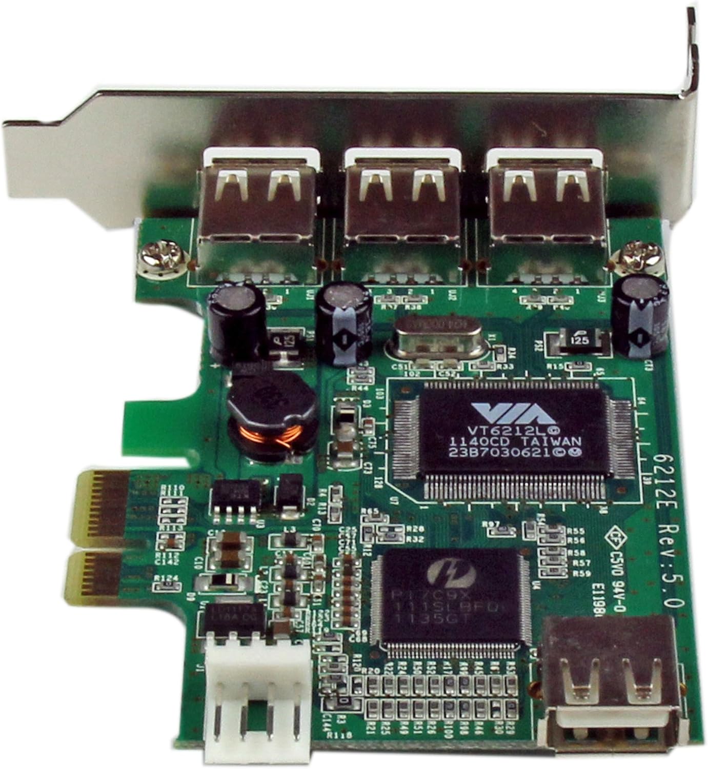 StarTech.com 4 Port USB 2.0 PCIe Card - Low Profile - USB 2.0 Expansion Card, 80mmx89.9mm - Image 5