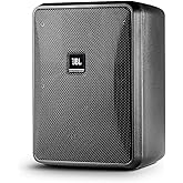 JBL Professional Control 25-1 Compact Indoor/Outdoor Background/Foreground Speaker, Black, Sold as Pair
