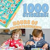 Bluey Sticker Book Kids 28 Sheets 1000+ Stickers Scrapbooking Gift view 3