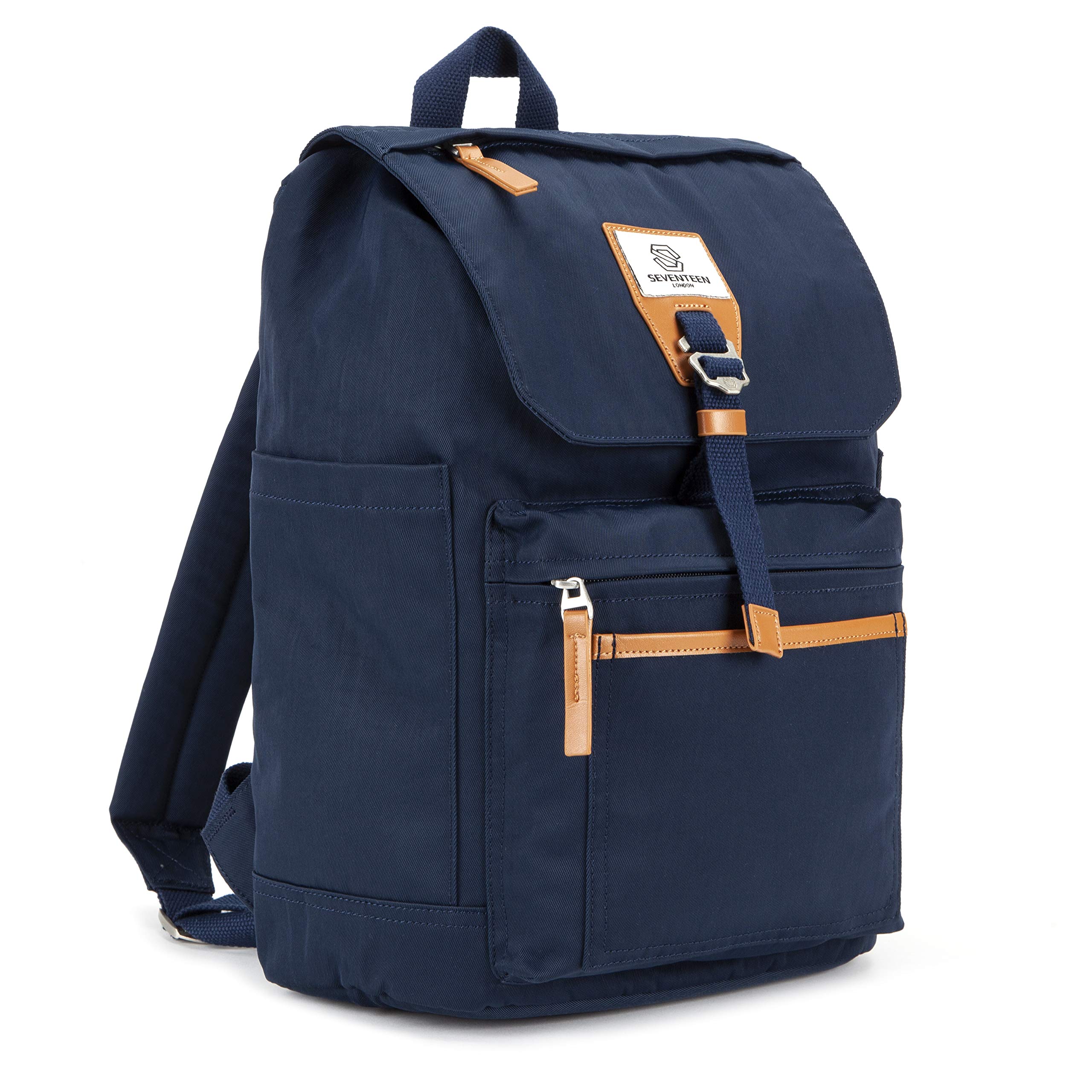 Sponsored Ad – – Modern 'Fulham' Fold Top Backpack in a Classic Urban Design – Fits Laptops up to 15"