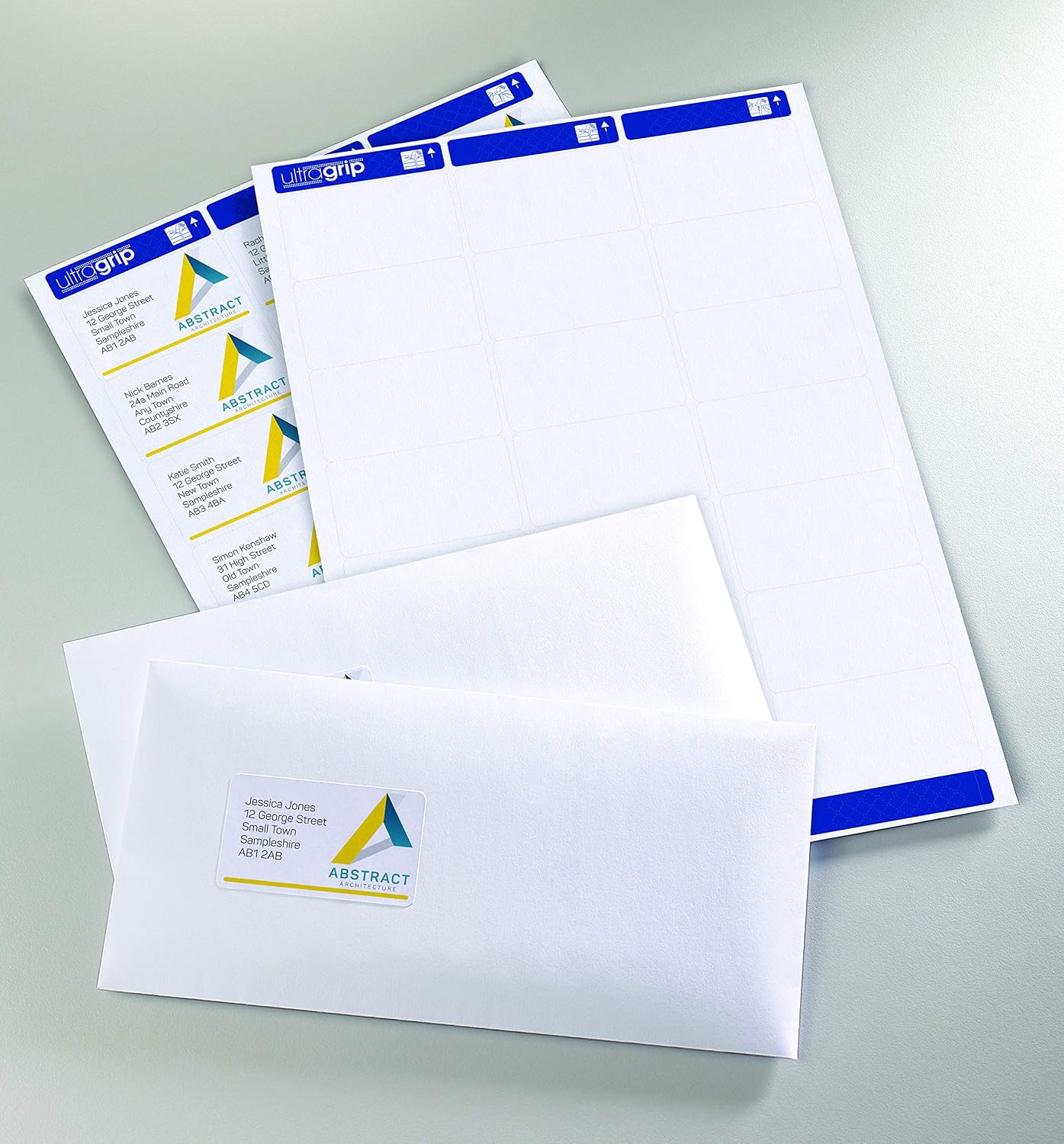 AVERY - 315 Custom White Self-Adhesive Address Labels - No Jam - Format 63.5 x 38.1 mm - Laser Printing, 63,5 x 38,1 mm - Image 4