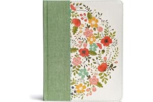 CSB Notetaking Bible, Sage Cloth Over Board, Black Letter, Wide Margins, Journaling Space, Single-Column, Reading Plan, Easy-to-Read Bible Serif Type