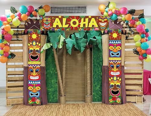 100 Confettis Hawaïens Aloha - Décoration Fête Tropicale Luau