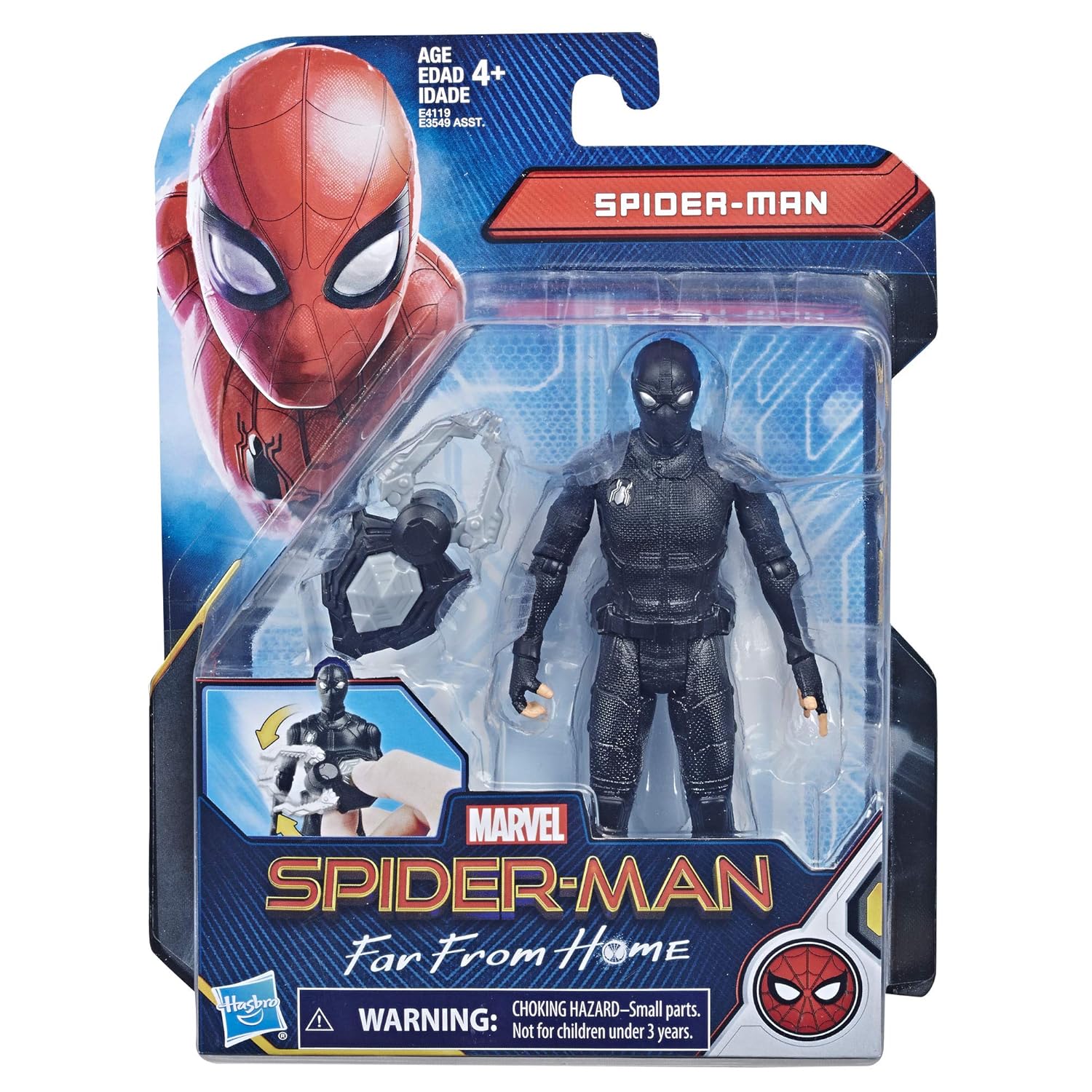 Buy Marvel Spider Man Far From Home Concept Series Stealth Suit Spider Man 6 Inch Action Figure E4119 Online At Low Prices In India Amazon In