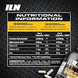 Iron Labs Nutrition Creatine Capsules 5200mg Daily Serving 500 Caps vegan view 2